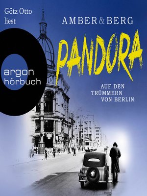 cover image of Pandora--Auf den Trümmern von Berlin. Kriminalroman